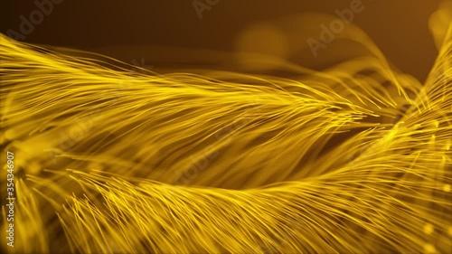 Gold particle background is a spectacular motion graphics background.