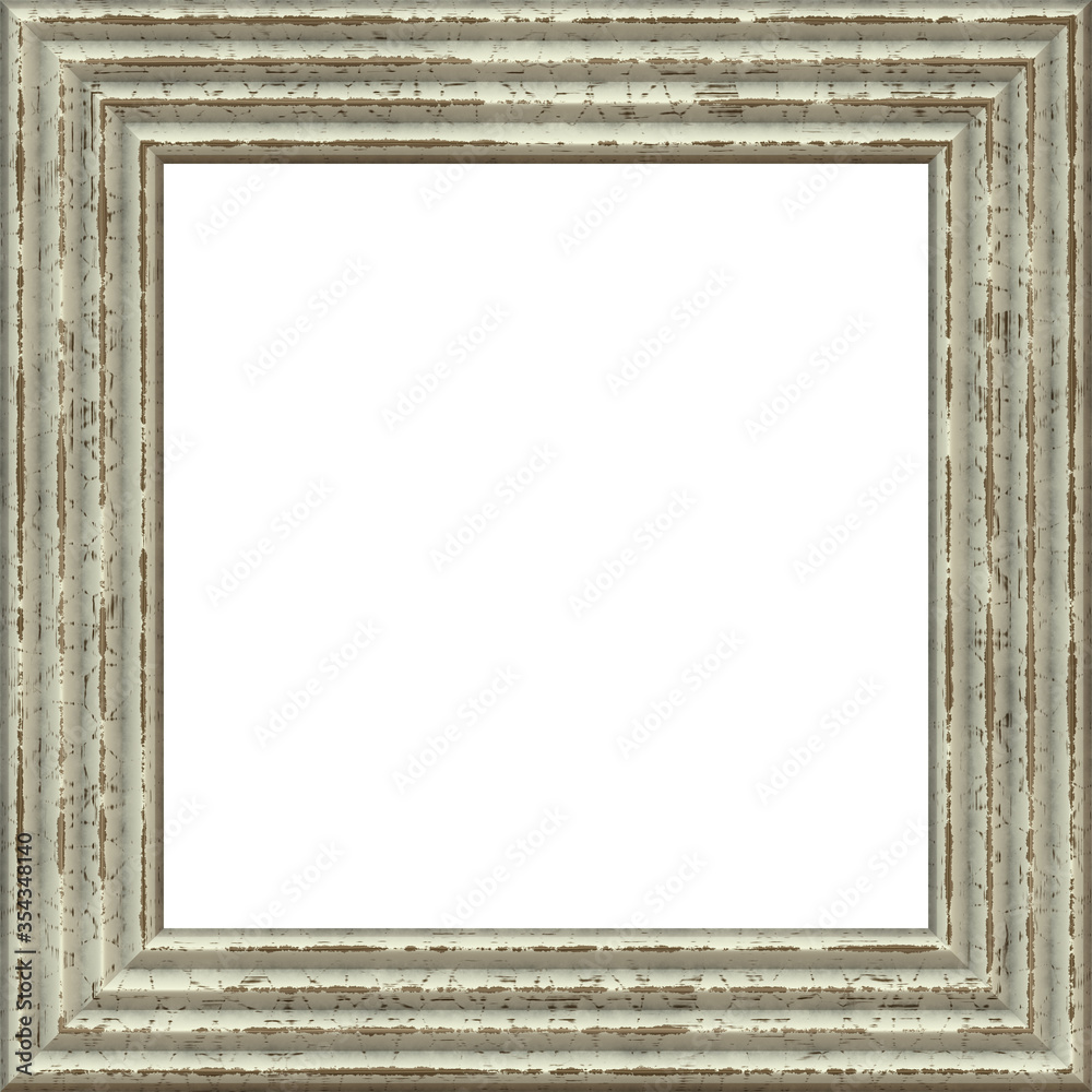 isolated white wooden ristic picture frame isolated white wooden ristic picture frame
