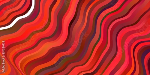 Light Red vector template with lines.