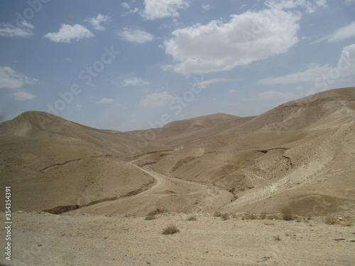Sandy hills of the Judean Desert, Israel
