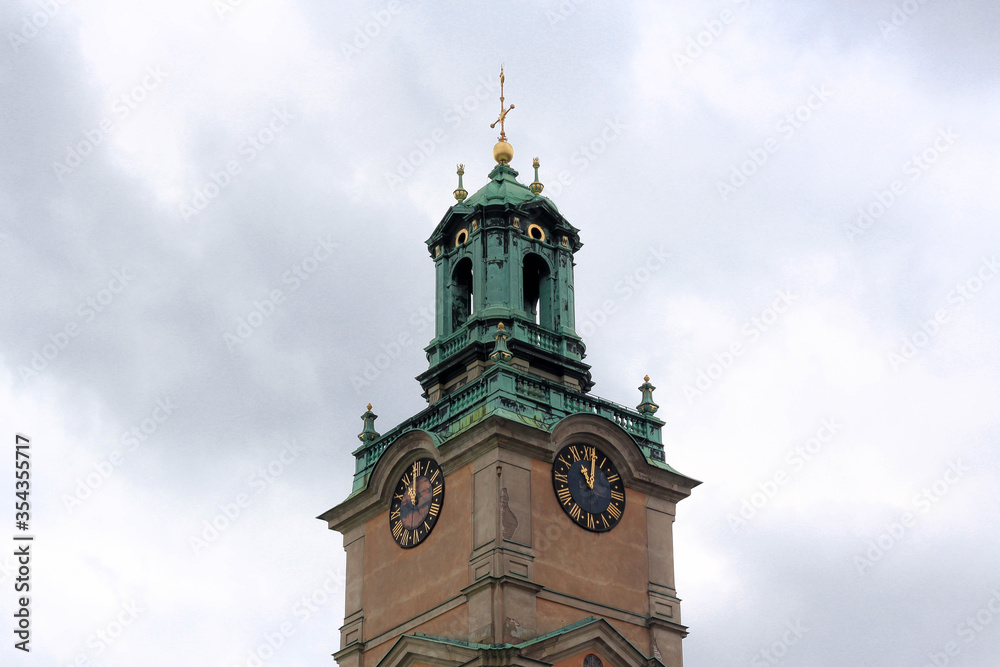 clock tower in prague
