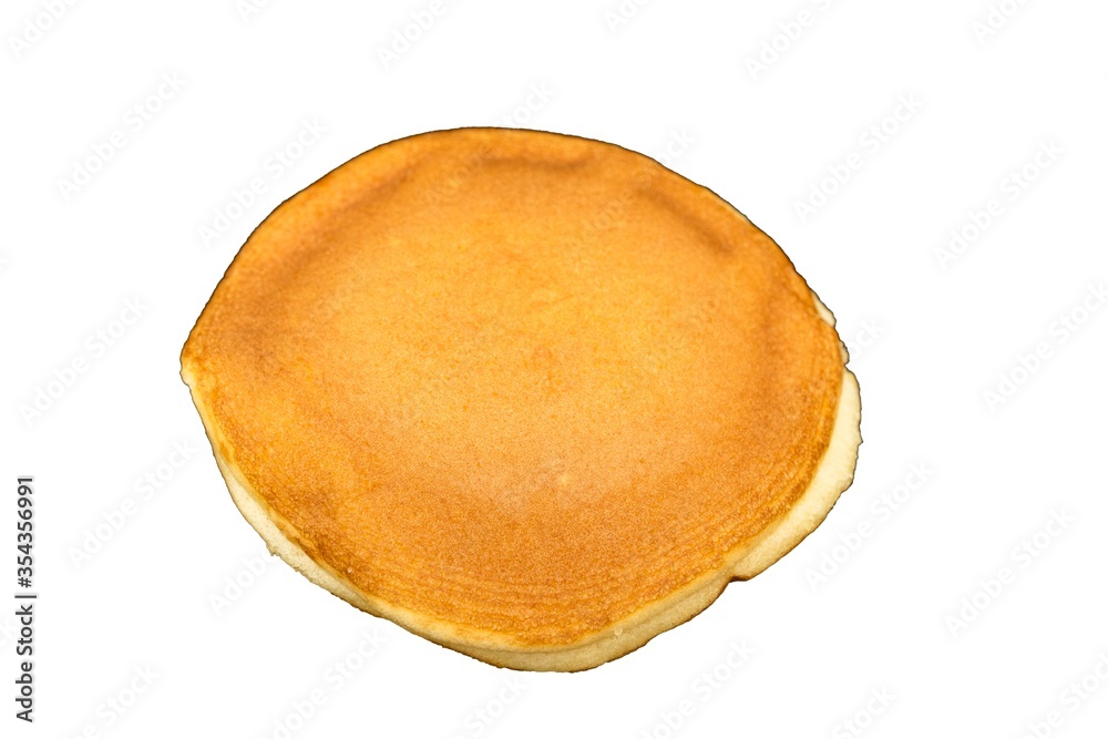 Dorayaki , Japanese traditional red-bean pancake dessert isolate on white background Dorayaki , Japanese traditional red-bean pancake dessert isolate on white background