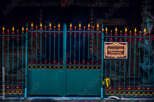 Ha Chuong Hoi Quan Pagoda, Cholon (Chinatown), Ho Chi Minh City (Saigon), Vietnam photo