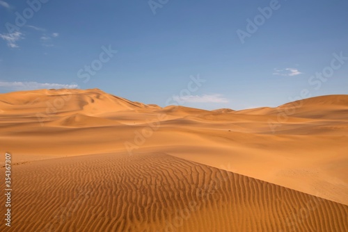 Desert sand dunes