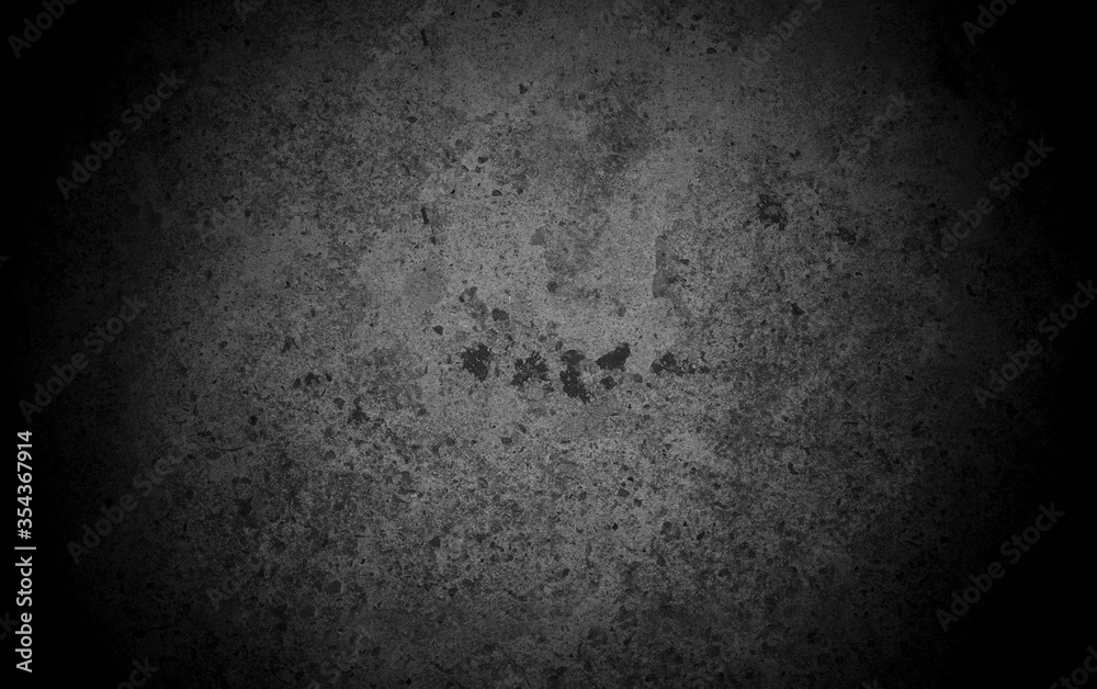 Old wall texture cement dark black gray background abstract grey color design are light with white gradient background. Old wall texture cement dark black gray background abstract grey color design are light with white gradient background.