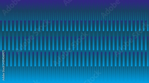 3D gradient blue white ice crystal stalagmite image design background