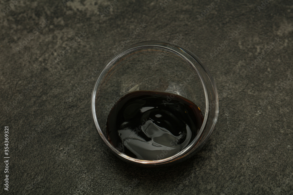 Asian cuisine - oyster sauce in the bowl Asian cuisine - oyster sauce in the bowl