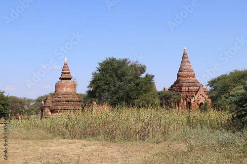 Temples    Bagan  Myanmar