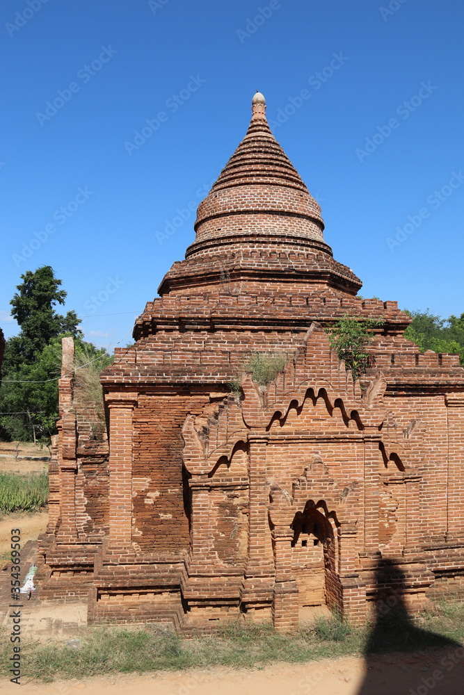 Temple à Bagan, Myanmar