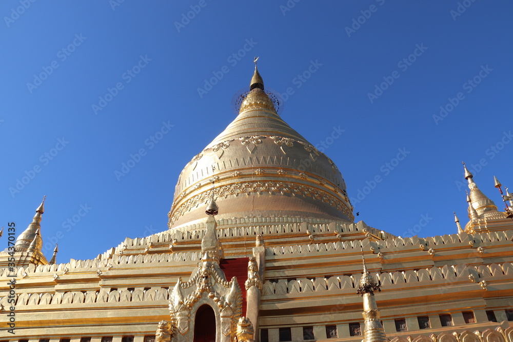 Fototapeta premium Pagode Shwezigon à Bagan, Myanmar