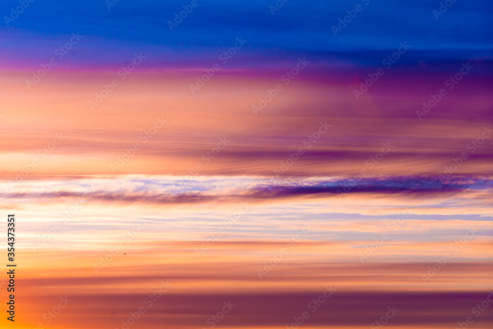 Fiery orange sunset sky. Beautiful sky. Fiery orange sunset sky. Beautiful sky.
