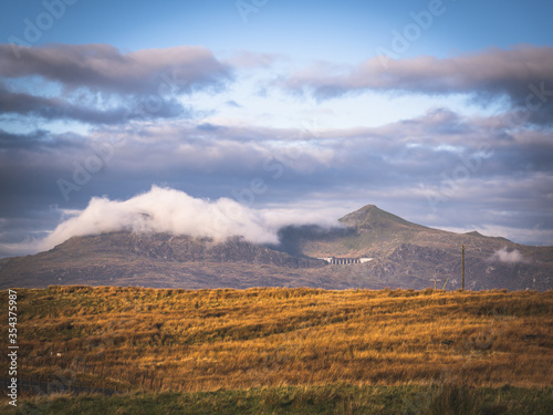 Photography Clouds rolling over the mountains of Blaenau-Ffestiniog