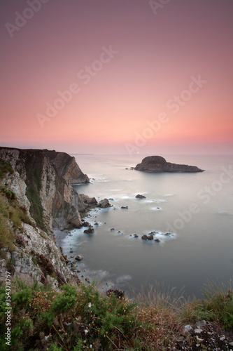 Deva Island  Asturias  Spain