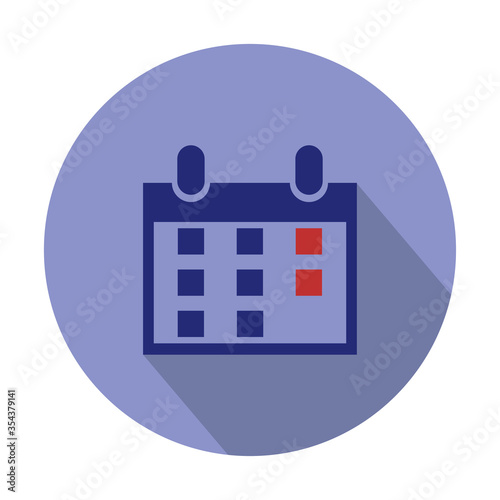 Calendar Icon. Vector illustration