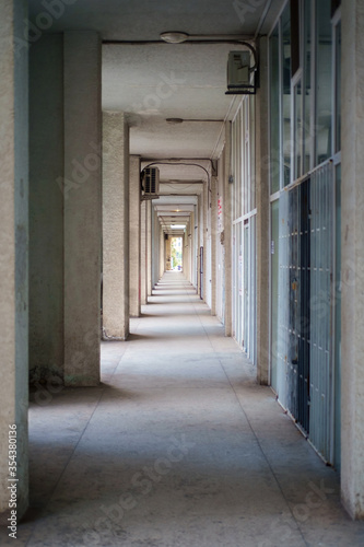 Empty corridor and arches © Luka