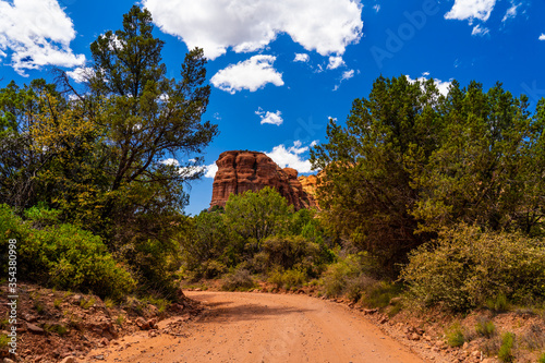 This remote road outside of Sedona, Arizona, led me to spectacular red rock formations.