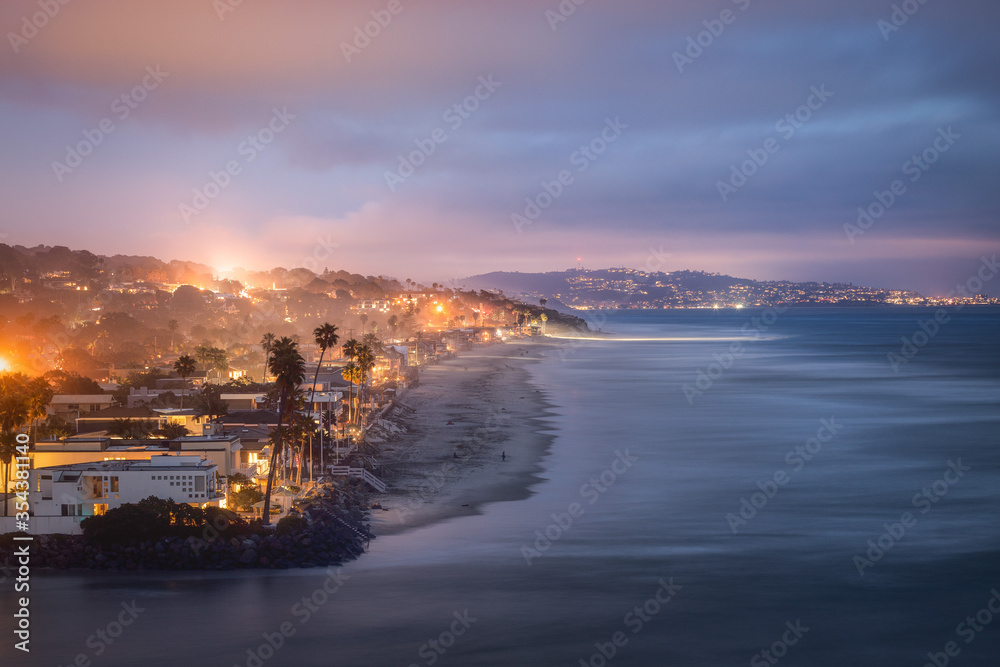 Naklejka premium After hours in Del Mar, CA