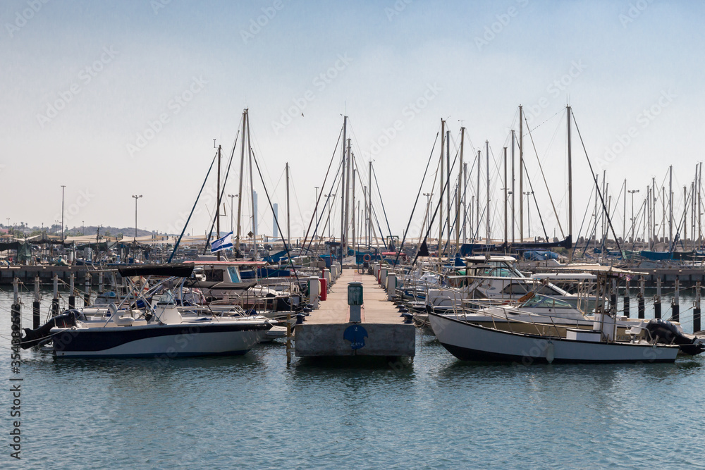 Fototapeta premium boats in marina