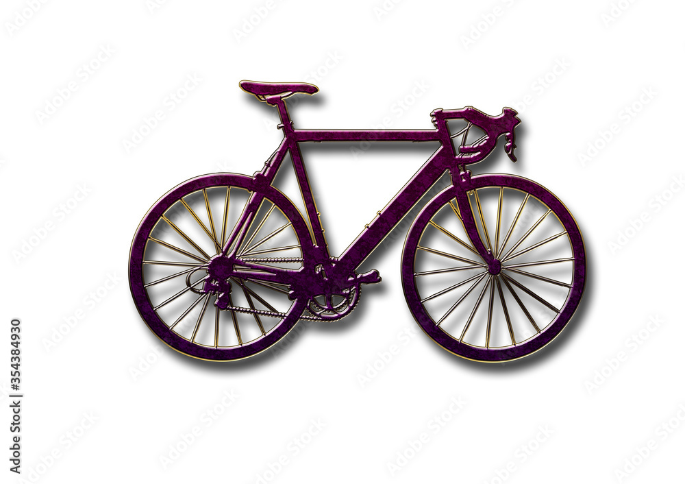 Fototapeta premium Fahrrad, 3D