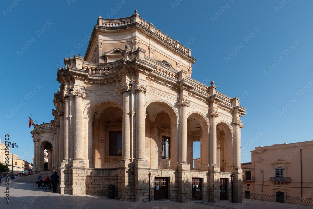Fototapeta premium Palazzo Ducezio in Noto(Sicily) 