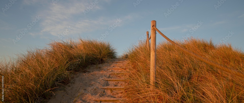 Fototapeta premium The beautiful Danish Western coast