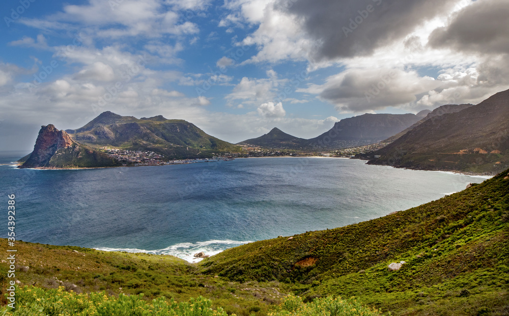 View over Hout Bay and Chapman's Peak
