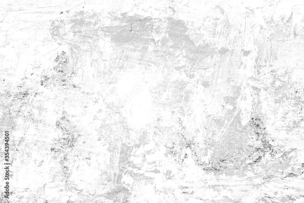 Abstract gray and white texture background of oil painting for modern decoration, wallpaper or creative  art or graphic design