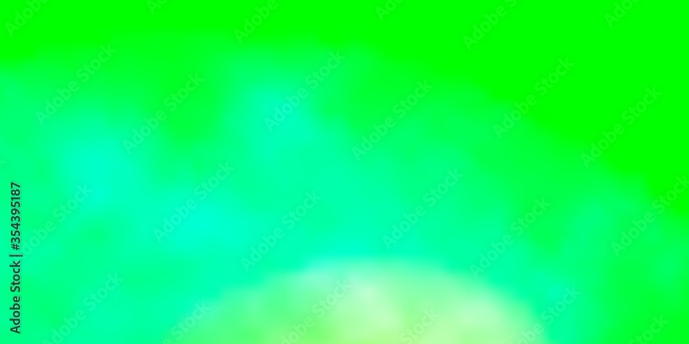 Light Green vector layout with cloudscape. Illustration in abstract style with gradient clouds. Template for landing pages. Light Green vector layout with cloudscape. Illustration in abstract style with gradient clouds. Template for landing pages.