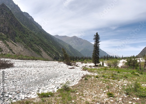 The Ala Archa National Park of Bishkek  Kyrgyzstan photo