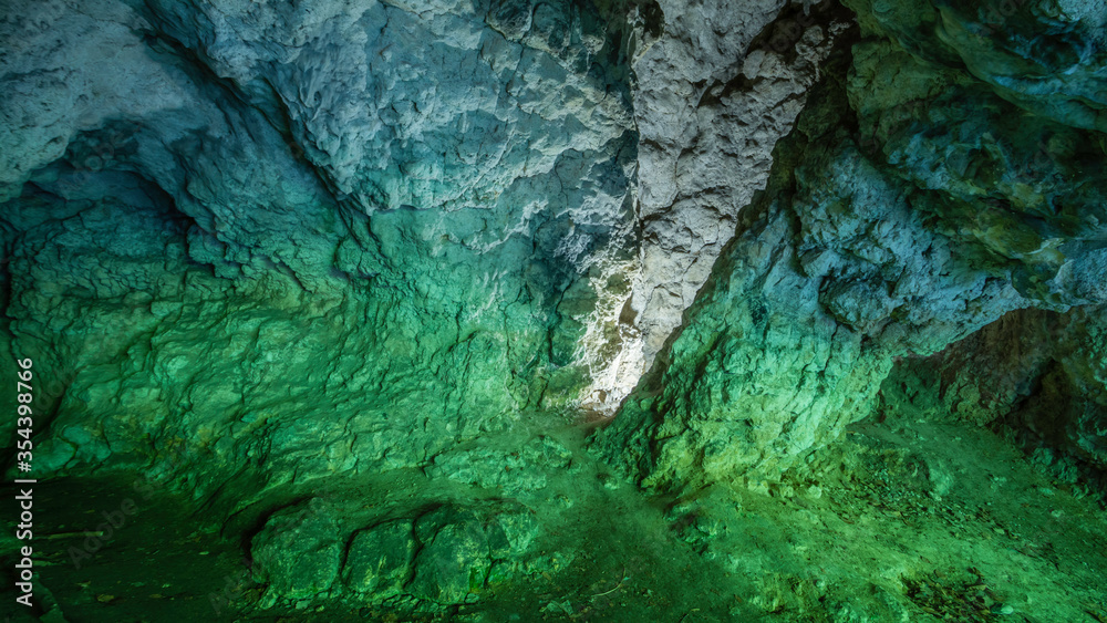 ściana jaskini tekstura