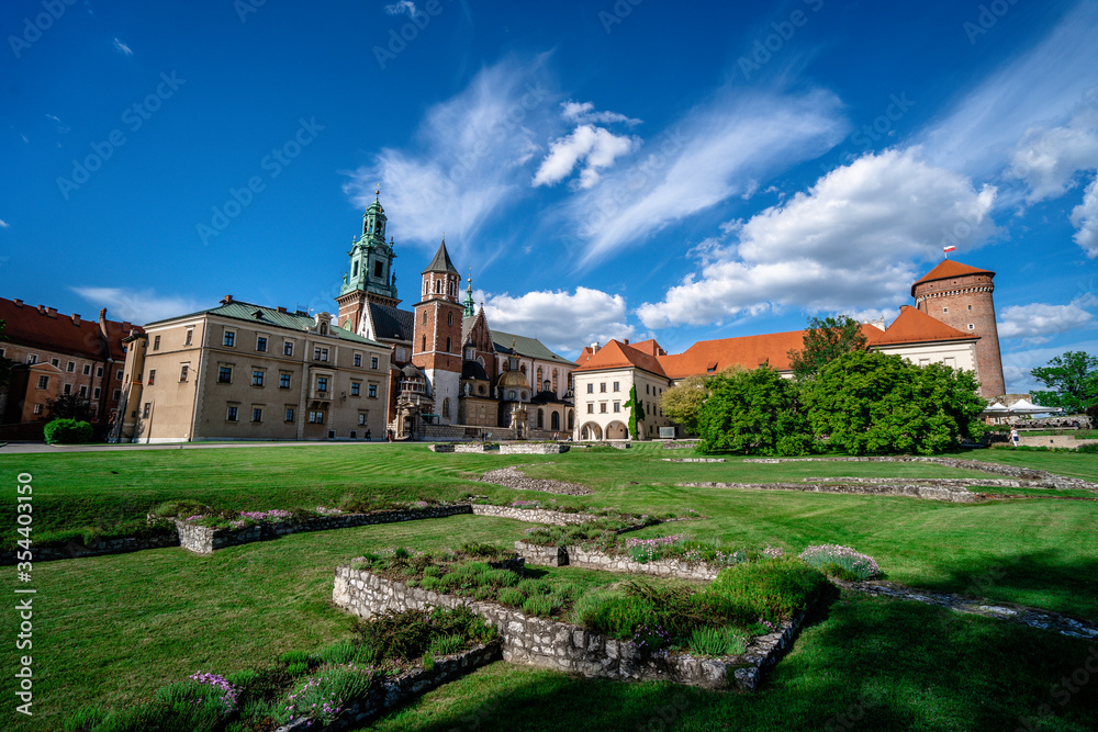 Wawel Royal Castle. Poland, Krakow Wawel Royal Castle. Poland, Krakow