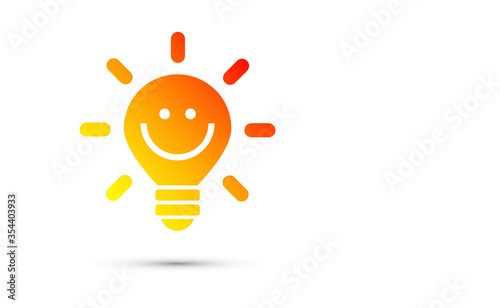lampadina, idea, colori, creatività, idee