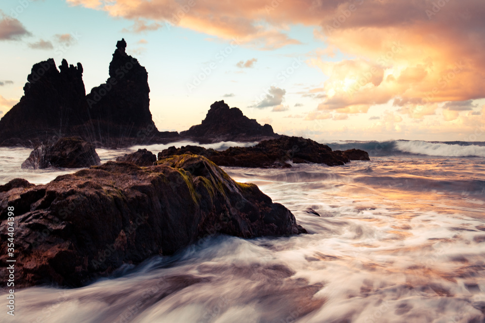 Benijo Beacht auf Teneriffa