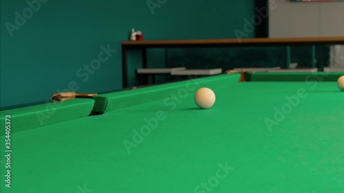 Wallpaper Mural Game party in billiards, young boys and girls play against each other Torontodigital.ca