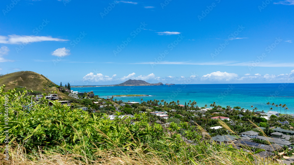 view from the beach