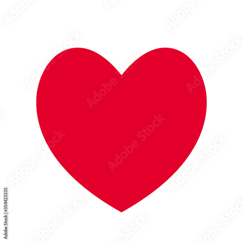 Love heart icon. Loving hearts, red like and lovely romance outline symbol. Valentine lovely passion hearted emotional drawn or valentines day loving postcards vector isolated icon