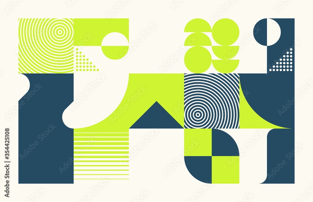 Neon Abstract Vector Pattern Design