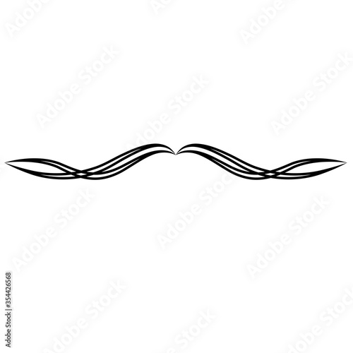 text delimiter for your projects design. Vector illustration