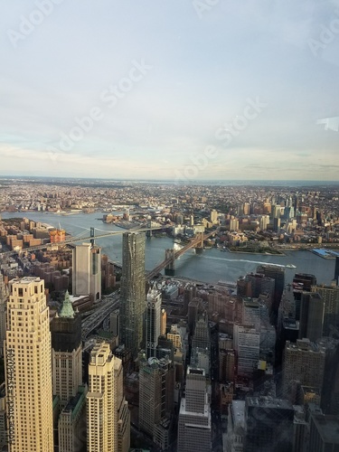 Bird view of New York City