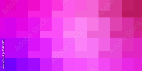 Light Purple, Pink vector layout with lines, rectangles. Abstract gradient illustration with rectangles. Design for your business promotion.