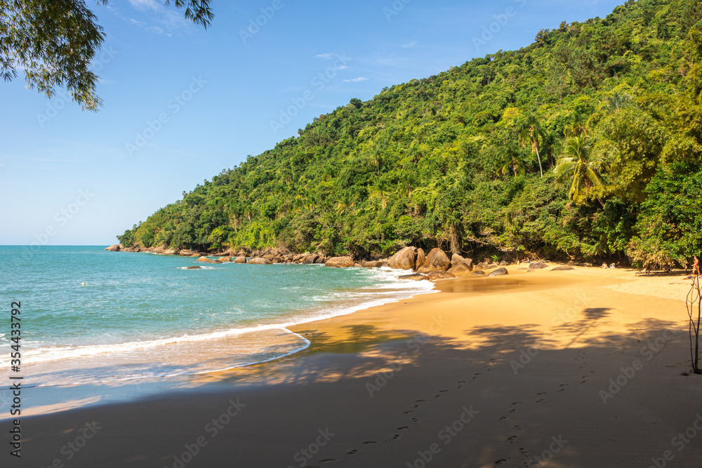 Desert beach on the paradise