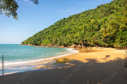 Desert beach on the paradise