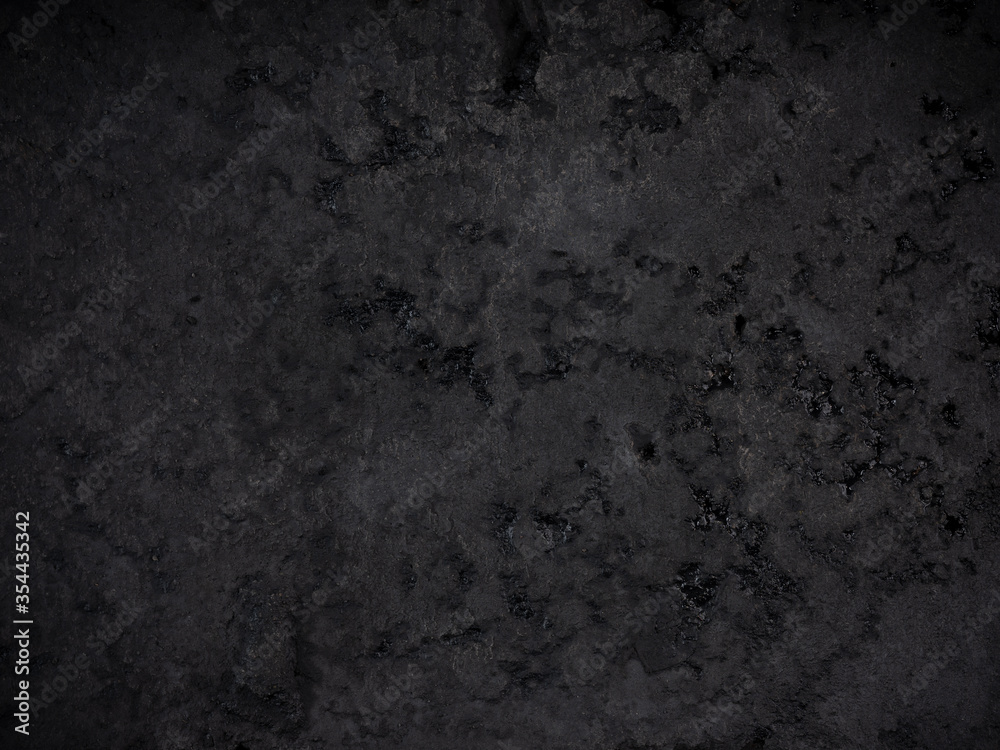 black wall surface, black stucco texture Stock Photo | Adobe Stock