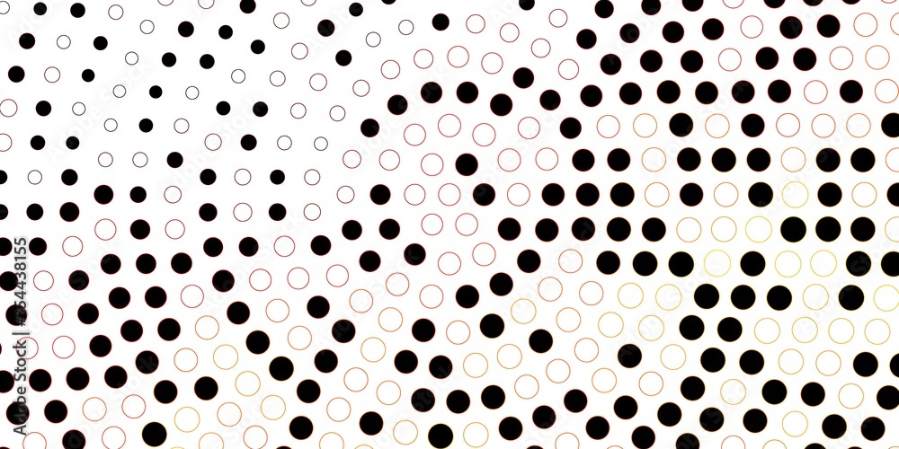 Dark Orange vector texture with disks. Modern abstract illustration with colorful circle shapes. Design for your commercials. Dark Orange vector texture with disks. Modern abstract illustration with colorful circle shapes. Design for your commercials.