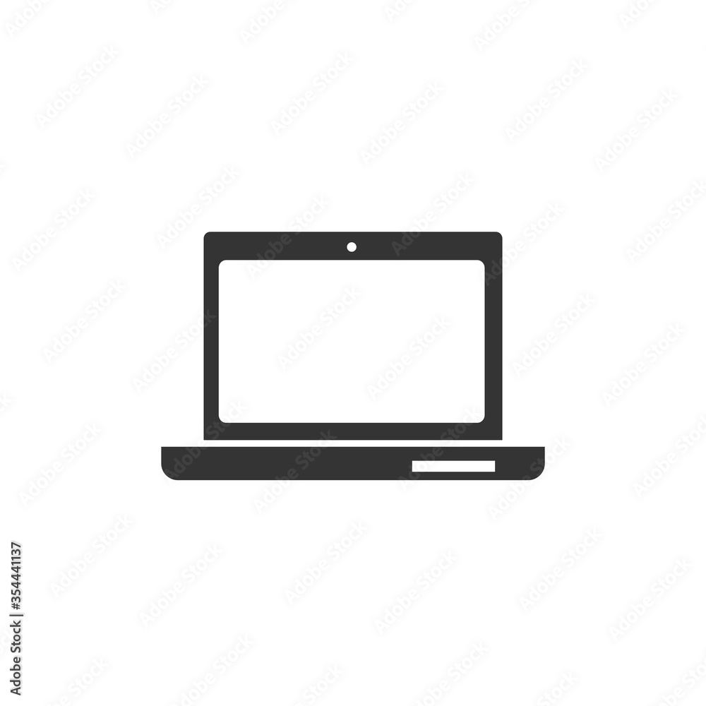laptop computer icon vector laptop computer icon vector