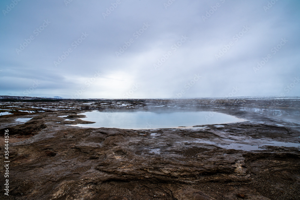 A Geyser in Iceland