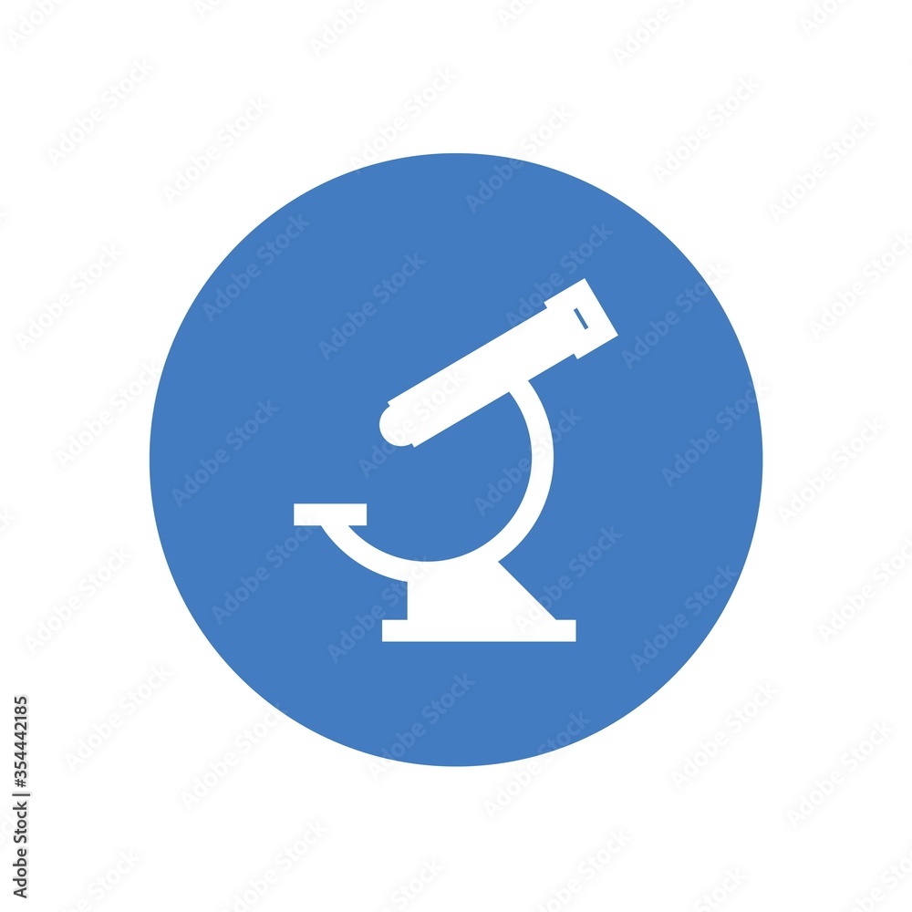 biological microscope vector icon science magnifying biological microscope vector icon science magnifying