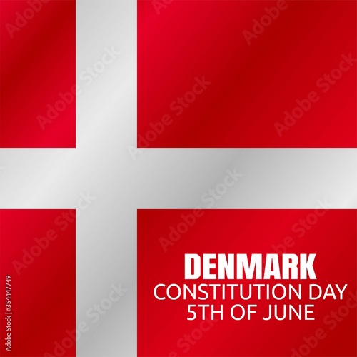 Happy constitution day of Denmark Vector Illustration Free Download Happy constitution day of Denmark Vector Illustration - GFXLoad