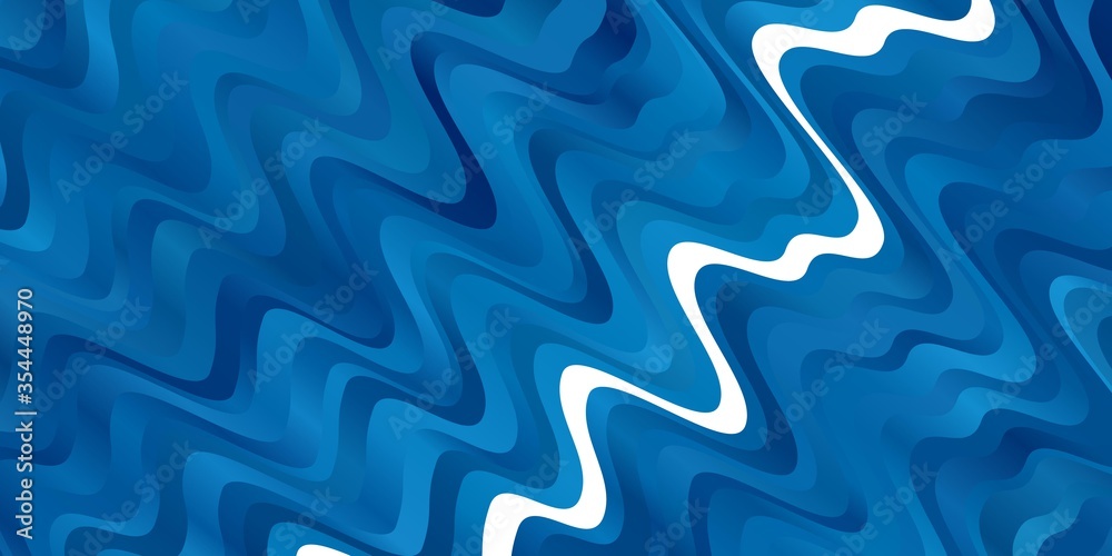 Light BLUE vector layout with wry lines. Gradient illustration in simple style with bows. Template for your UI design. Light BLUE vector layout with wry lines. Gradient illustration in simple style with bows. Template for your UI design.