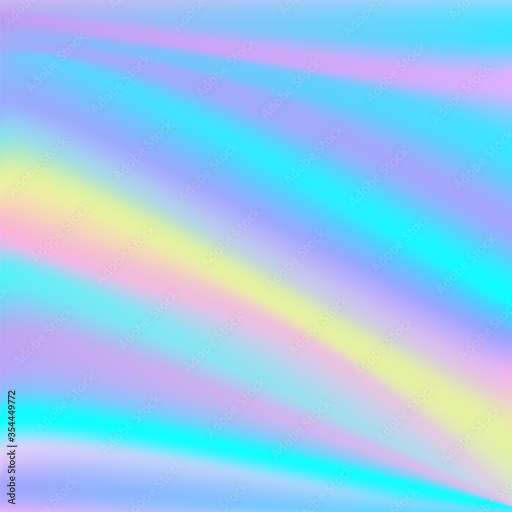 Abstract modern holographic background. Premium vector.